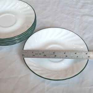 Corelle Callaway Saucers x 8